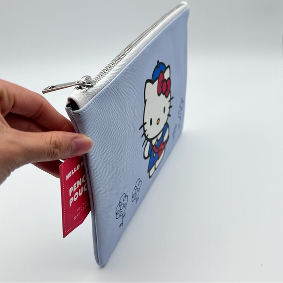 Sanrio Hello Kitty Large Slim Pencil Pouch 10”x7” - Picture 5 of 5